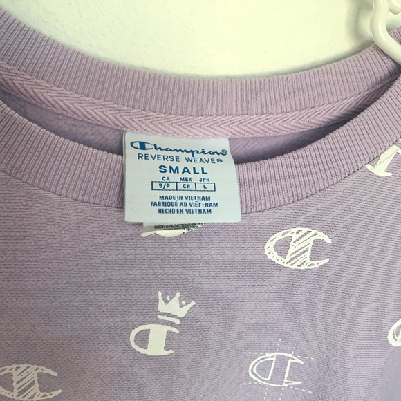 Champion Reverse Weave Crewneck Lavender - Picture 3 of 3